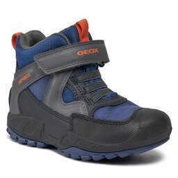 Geox Cizme de zăpadă Geox J N. Savage B.B Abx A J841WA 011BC C0002 S Blue/Dk Grey