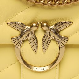 

Сумка Pinko Love Classic Puff Cl PE 23 PLTT 100038 A0F2 Yellow H45Q, Жовтий