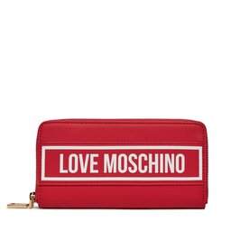 LOVE MOSCHINO Portefeuille femme grand format LOVE MOSCHINO JC5719PP0HKG150A Rosso/Bianco