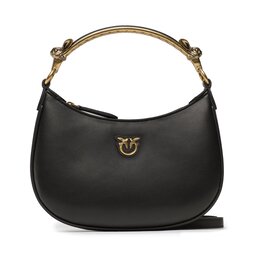Pinko Дамска чанта Pinko Love Mini Half Moon PE 23 PLTT 100205 A0F1 Black Z99Q