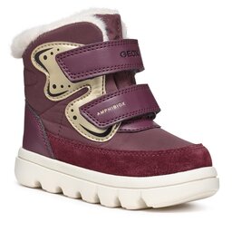 Geox Kotníková obuv Geox B Willaboom Girl B A B365AA 0FU22 C8290 S Fialová