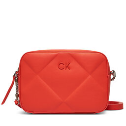 Calvin Klein Borsetta Calvin Klein Re-Lock Quilt Camera Bag K60K610767 Flame SA3