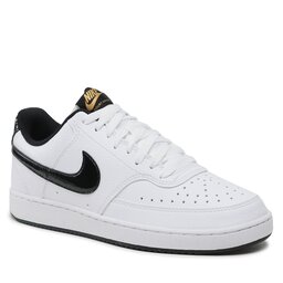 Nike Schuhe Nike Court Vision Lo DV1899 100 White/Black/Metallic Gold