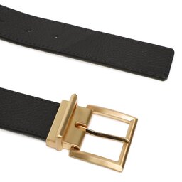 

Чоловічий ремінь Calvin Klein Adj Pramid Buckle Gold 35Mm K50K510218 Ck Black BAX, Чорний