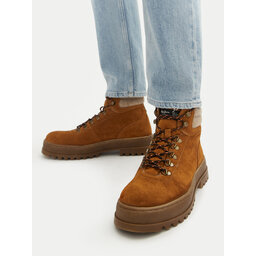 Pepe Jeans Schnürstiefeletten Pepe Jeans PMS50251 Braun
