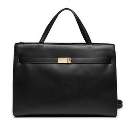 Tommy Hilfiger Τσάντα Tommy Hilfiger Th Heritage Workbag AW0AW16910 Μαύρο