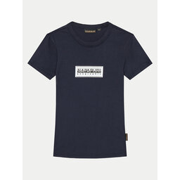 Napapijri Napapijri Póló Chamois NP0A4HYL S Sötétkék Regular Fit