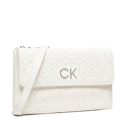 

Сумка Calvin Klein Re-Lock Dbl Crossbody Bag Perf K60K609399 White YAF, Білий