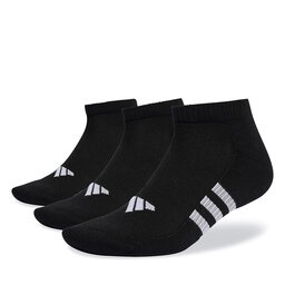 adidas Kotníkové ponožky Unisex adidas Performance Cushioned Low Socks 3 Pairs IC9518 black/black/black