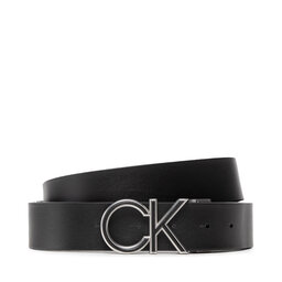 

Чоловічий ремінь Calvin Klein Adj/Rev Ck Lth Inlay Tex 35Mm K50K509263 01Q, Чорний