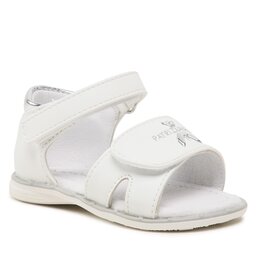 Patrizia Pepe Basutės Patrizia Pepe JP125.30 Bianco/Argento Ecovitello