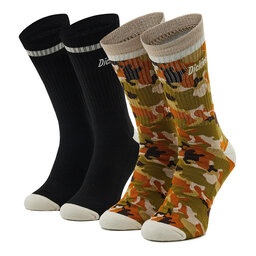 Dickies Комплект 2 чифта дълги чорапи мъжки Dickies Artondale Socks DK0A4XNNBCF1 Bcf