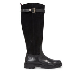 

Чоботи Tommy Hilfiger Casual Essential Belt Longboot FW0FW07480 Black BDS, Чорний