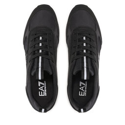 

Снікерcи EA7 Emporio Armani X8X027 XK219 Q226 Black/Iron Gate/Silv, Чорний