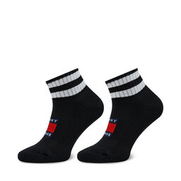 Tommy Hilfiger Дълги чорапи unisex Tommy Hilfiger 701226106 Black/White 003
