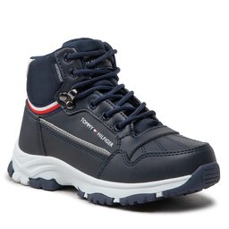 Tommy Hilfiger Ботуши Tommy Hilfiger Tech Bootie T3B5-32540-1485 M Blue 800