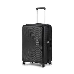 American Tourister Среден твърд куфар American Tourister Soundbox 88473-1027-1INU Bass Black