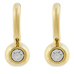 Fossil Kolczyki Fossil Bright Baubles JA7254710 Złoty