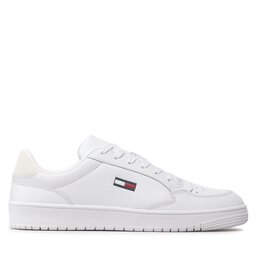 

Снікерcи Tommy Jeans City Leather Cupsole EM0EM01069 White YBR, Білий