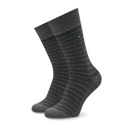 

Набір 5 високих чоловічих шкарпеток Tommy Hilfiger 701220144 Grey Melange 003, Сірий