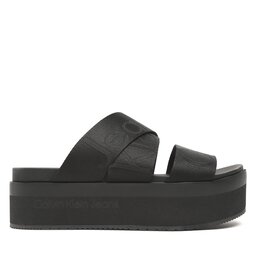 

Шльопанці Calvin Klein Jeans Flatform Sandal Webbing YW0YW00966 Black BDS, Чорний