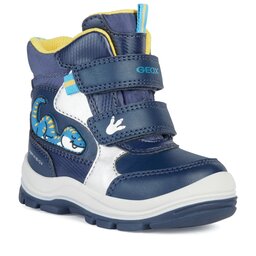 Geox Vinterskor Geox B Flanfil Boy B Abx B363VA 054FU C0693 M Navy/Lt Blue