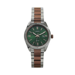 Casio Zegarek Casio LTP-1302PRG-3AVEF Zielony