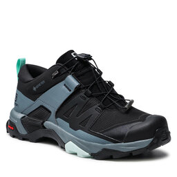Salomon Bakancs Salomon X Ultra 4 Gtx W GORE-TEX 412896 23 V0 Black/Stormy Weather/Opal Blue