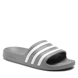 adidas Чехли adidas adilette Aqua F35538 Grethr/Ftwwht/Grethr