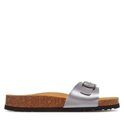 Scholl Klapki Scholl Estelle F32157 Srebrny