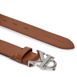 

Жіночий ремінь Calvin Klein Jeans Round Mono Pl Lthr Belt 30Mm K60K611490 Cognac 00X, Коричневий
