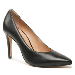 Coach Pantofi cu toc subțire Coach Skyler Leather CD310 Black BLK