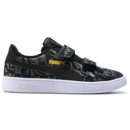 

Снікерcи Puma Smash V2 Archeo V Ps 373138 01 Puma Black/Thyme, Чорний