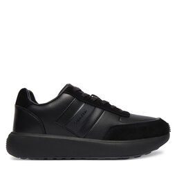 Calvin Klein Sneakers Calvin Klein City Runner Laceup Tape Lth HM0HM02033 Schwarz