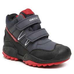 Geox Botas de nieve Geox Jr New Savage B Abx J261WA 0CEFU C0735 S Navy/Red