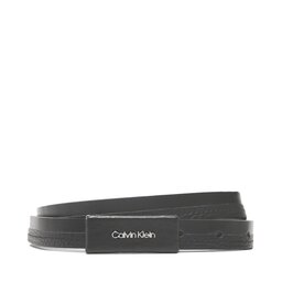 Calvin Klein Ceinture femme Calvin Klein Daily Dressed Plaque 2cm Belt K60K610499 BAX