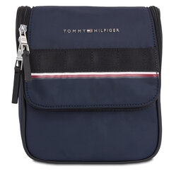 Tommy Hilfiger Pochette per cosmetici Tommy Hilfiger Th Elevated Nylon Washbag AM0AM11608 Space Blue DW6