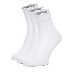 Nine West Довгі шкарпетки Nine West CEO_AS_NW_01_Z_AW25 (3-PACK) Білий