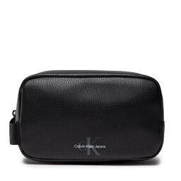 Calvin Klein Jeans Kosmētikas somiņa Calvin Klein Jeans Mono Textured Washbag K50K509501 BDS