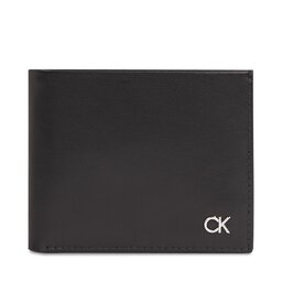 Calvin Klein Велике Чоловіче Портмоне Calvin Klein Metal Ck K50K511693 Ck Black BEH