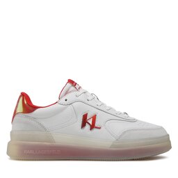 

Снікерcи KARL LAGERFELD KL53426 White Lthr W/Red, Білий
