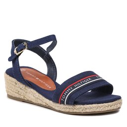 

Еспадрильї Tommy Hilfiger Rope Wedge Sandal T3A7-32777-0048 M Blue, Cиній