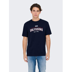Only & Sons Only & Sons Camiseta Lenny 22028593 Azul marino Regular Fit