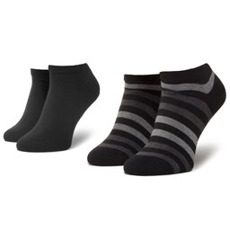 Tommy Hilfiger Набір 2 пар низьких шкарпеток unisex Tommy Hilfiger 382000001 Black 200