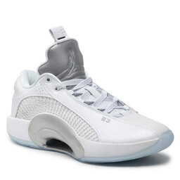 Nike Batai Nike Air Jordan XXXV Low CW2460 100 White/Metallic Silver/Black