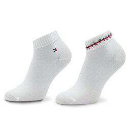 Tommy Hilfiger 2 pares de calcetines cortos para hombre Tommy Hilfiger 701222187 White 001