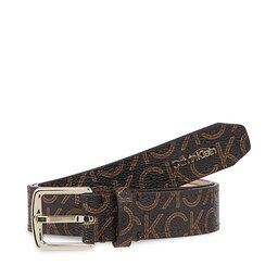 Calvin Klein Curea de Damă Calvin Klein Ck Must Sqr Let Tip K60K611296 Brown Mono 0HD