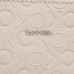 

Сумка Calvin Klein Ck Must Xbody Md Emb Mono K60K611001 PEA, Бежевий