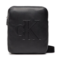 Calvin Klein Geantă crossover Calvin Klein Monogram Soft Reporter18 Mono K50K509366 BDS