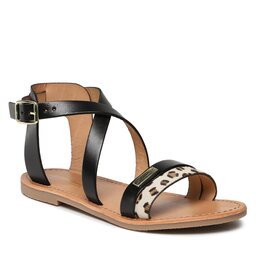 Les Tropeziennes Sandaler Les Tropeziennes Hipaz C043182 Noir/Leopard